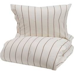 Borås Cotton Royan Sengetøj Beige 140x220 cm Dynebetræk