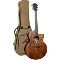 Lag Jumbo Electro-Acoustic Guitar with Gig Bag