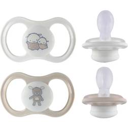 Esska Happy Glow 4+m Silikon Beige 2-pack