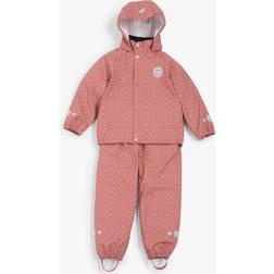 Viking Jolly Print Rain Set - Pink