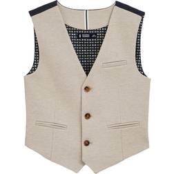 We Fashion Vest - Beige/Sort