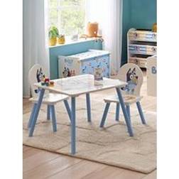Bluey Kids Table And Chairs Set Print