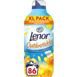 Lenor Outdoorable Fabric Conditioner Summer Breeze 86 Washes 1.204L