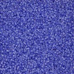 Krea Blå Glasperler Miyuki Delica Beads Dark Sky Blue