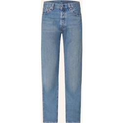 Levi's Men's 501 Levi Original Fit Med Indigo Worn - Blue