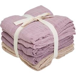 Pippi Muslinfiltar 6-pack 65 x 65 cm Quail