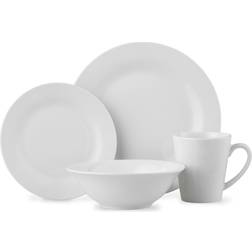 Lewis's 16 Piece Arctic White Dinner Set 16pcs