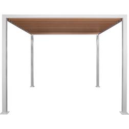 Sensum Pergola Fyrholmen 3X4M Vit