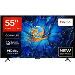 TCL 55C6KS-UK 55 Inch 4K Ultra HD QD-Mini LED Smart TV