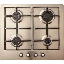 Cooke & Lewis GASUIT4 58cm Gas Hob Inox