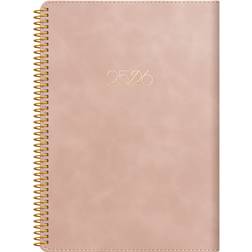 Burde Kalender Study Twist Rosa A5 25/26