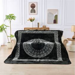 GC GAVENO CAVAILIA Apollo Greek Throw 150 x 200 cm Blankets Black
