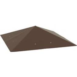 OutSunny Gazebo Canopy Replacement Cover 3 x 3 m Brown