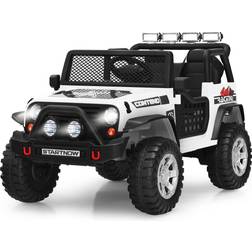 Costway 2-Seat Kids Ride On Truck White