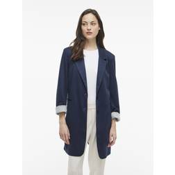 Vila Long Jersey Blazer