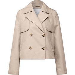 Street One Kurzer Trenchcoat - Beige