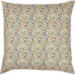 Ib Laursen 60cm Blå Blomster Pudebetræk Beige (60x)