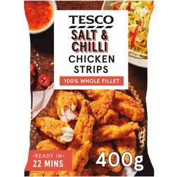 Tesco Salt & Chilli Chicken Strips 400g