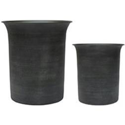 OYOY Iri Metal Pot 2 Pieces Stone