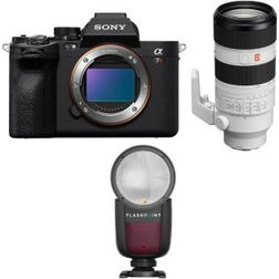 Sony Alpha a7R V Mirrorless Camera with Fe 70-200mm f/2.8 GM Oss II G Lens
