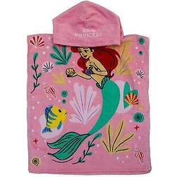 Disney Prinzessin Pink Kapuzen Handtuch Poncho Ariel Moana 50cm x 115cm