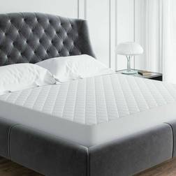 Extra Deep Mattress Cover White (200x180cm)