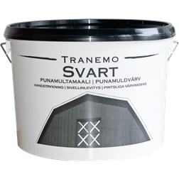 Teknos Tranemo Svart 10 Liter Svart
