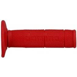 Domino Enduro Closed Ended Motorcycle Grips - Red