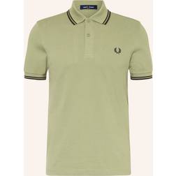 Fred Perry Twin Tipped Signature Polo Shirt - Tan