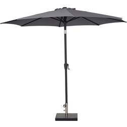SunLife Parasoll Med Sveiv Og Tilt Grå Ø300 x H247 cm