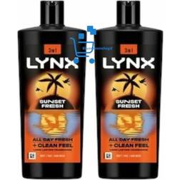 Lynx XXL Body Wash Shower Gel 700ml 6 Pack