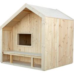Plus Cozy Legehus Med Bænk 184 x 208 cm
