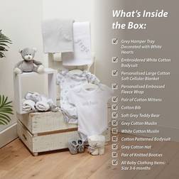Baby Box Shop Personalised Gift Set Grey