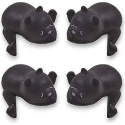 Nuuroo Tui Silicone Corner Protector 4 pcs Black
