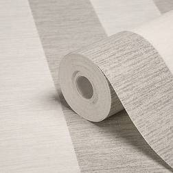COLOURS White Silver Glitter Effect Shimmer Textured Wallpaper