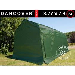 Dancover Garagetelt Opbevaringstelt PRO 3,77x7,3x3,18m PVC Grøn