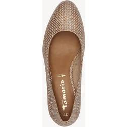 Tamaris Sko Med Kilehæl - Beige