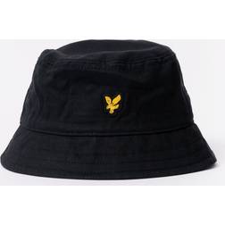 Lyle & Scott Mens Cotton Bucket Hat Jet Black