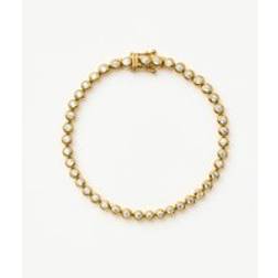 Missoma Tennis Round Bracelet - Gold Vermeil Cubic Zirconia