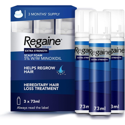 Regaine For Men Hair Regrowth Foam 3 x 73ml