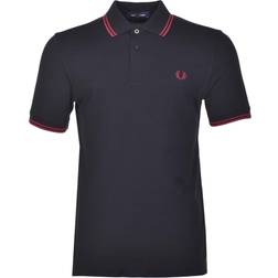 Fred Perry Herren Polo-Shirt - Schwarz