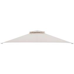 Costway Gazebo Replacement Top 368 x 303 cm Beige