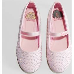 H&M Glittriga Ballerinaskor - Ljusrosa