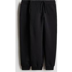 H&M Brushed-Inside Joggers - Black