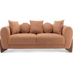 Metro Lane Teddy Boucle Sofa 216cm 3 Seater