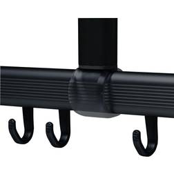 Sealskin Duschvorhangstangen-Set Easy-Roll Schwarz