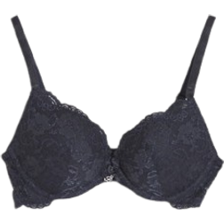 Cubus Push Up Bra with Lace - Dark Blue