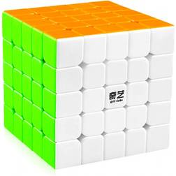 QIYI QiYi QiZheng S2 5x5 Stickerless Rubiks Kub