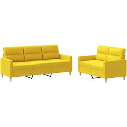 vidaXL 2-tlg. Sofa 198cm 2Stk. 3-Sitzer