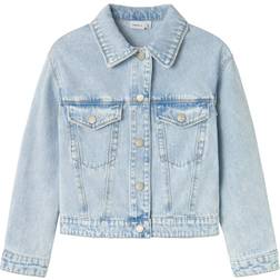 Name It Gewebte Jacke - Hellblau